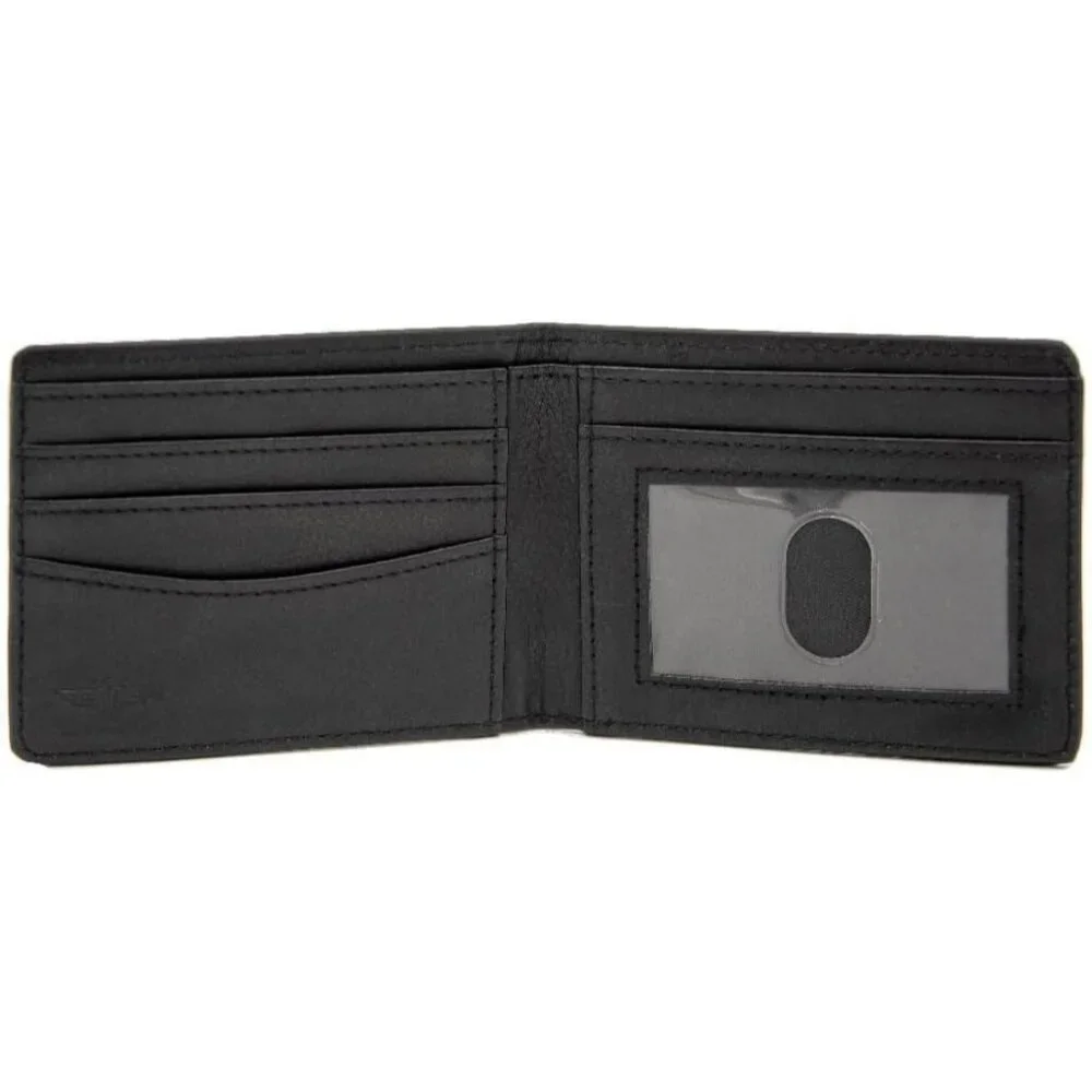 Buckle-Down Men's Vegan Leather Bifold Bubbles Curse Words Quote Wallet